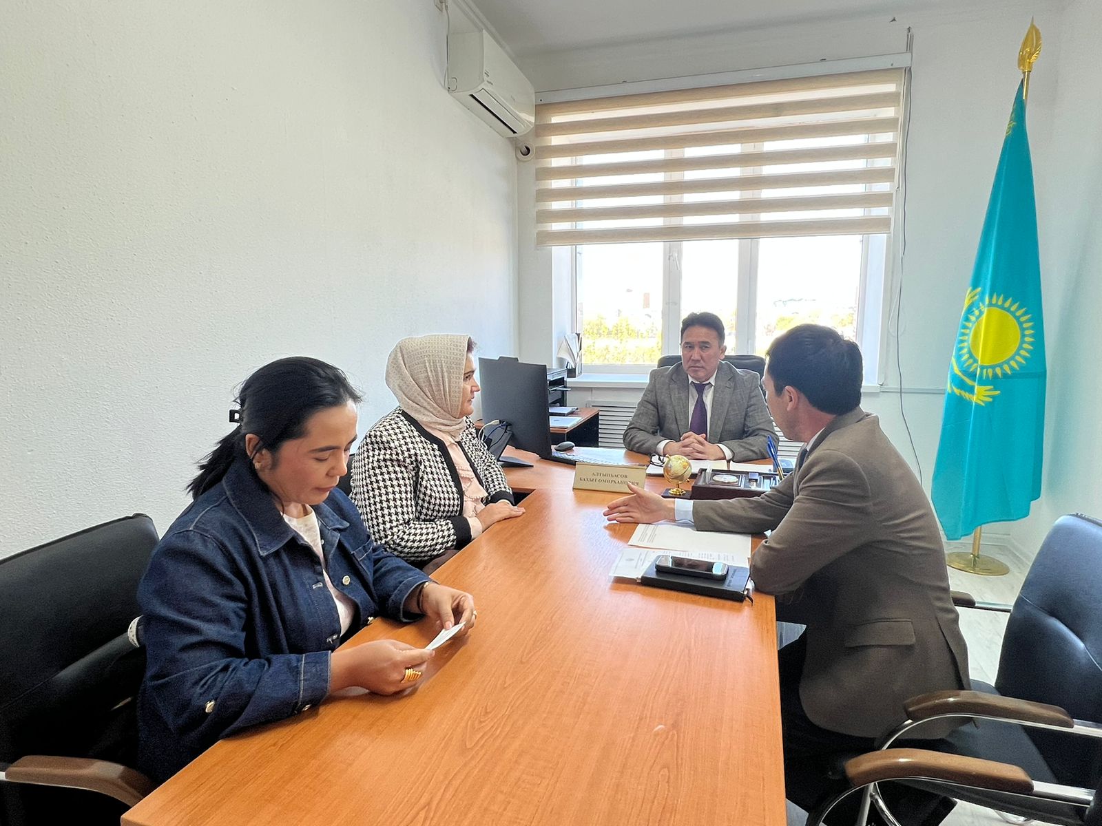 Қоқан мемлекеттік университетінен ғалымдар келді