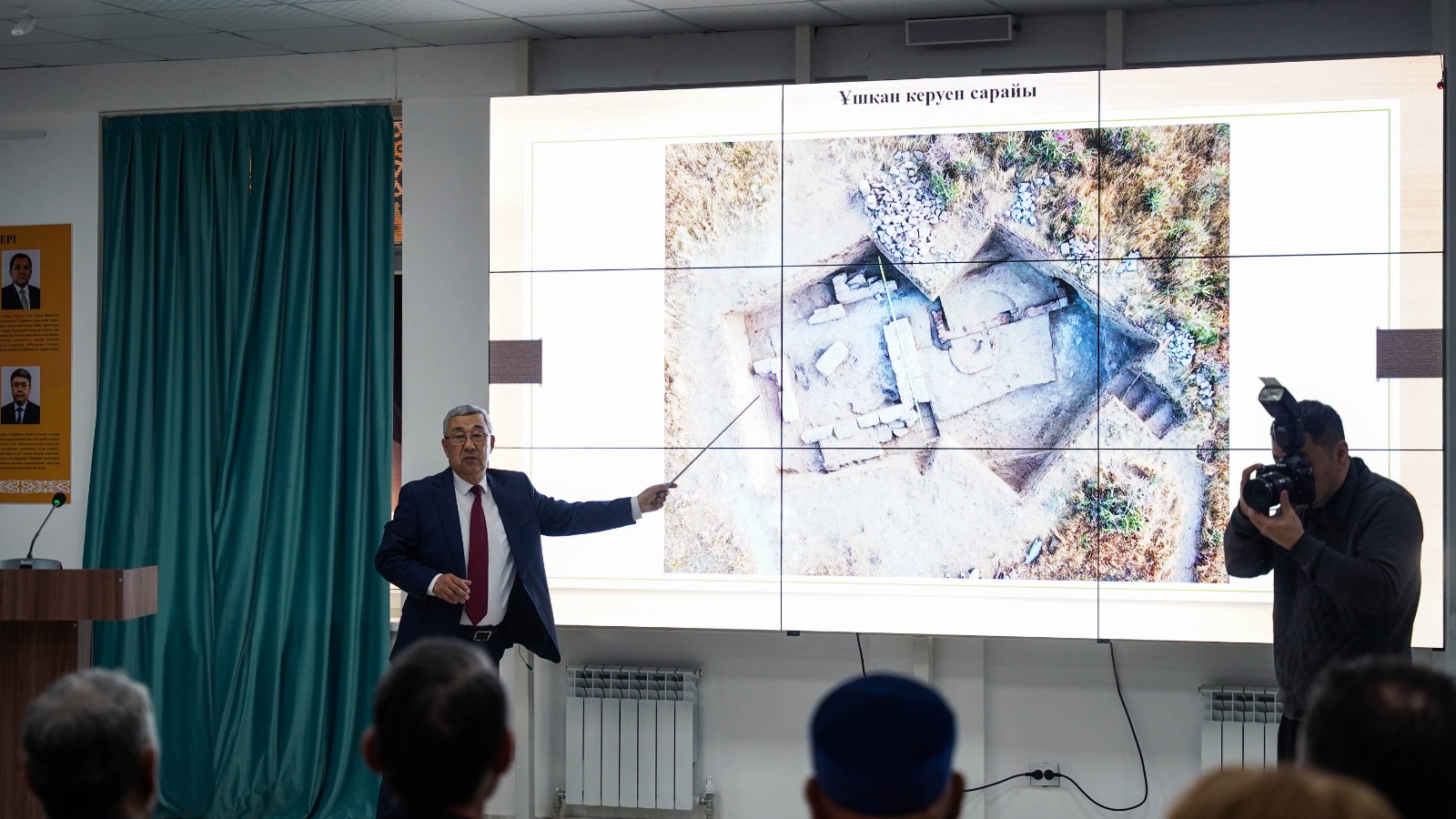 Атырау университеті өкілдері Сарайшықтағы республикалық пресс-турға қатысты