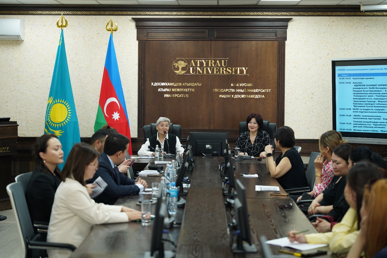 NCOC компаниясымен қонақ дәріс өткізілді