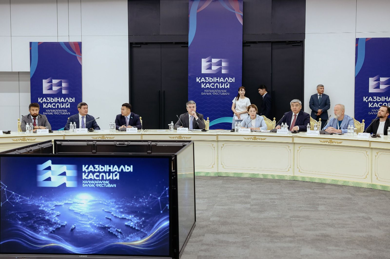 Атырау университетінің профессор-оқытушылар құрамы «Қазыналы Каспий» халықаралық балық фестиваліне қатысты