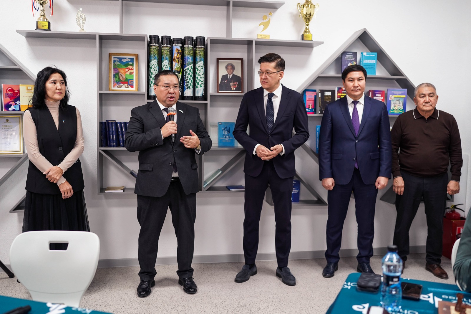 ПРОФЕССОР ҒАБДРАХМАН АЙДАРАЛИЕВ АТЫНДАҒЫ ШАХМАТ КЛУБЫ АШЫЛДЫ