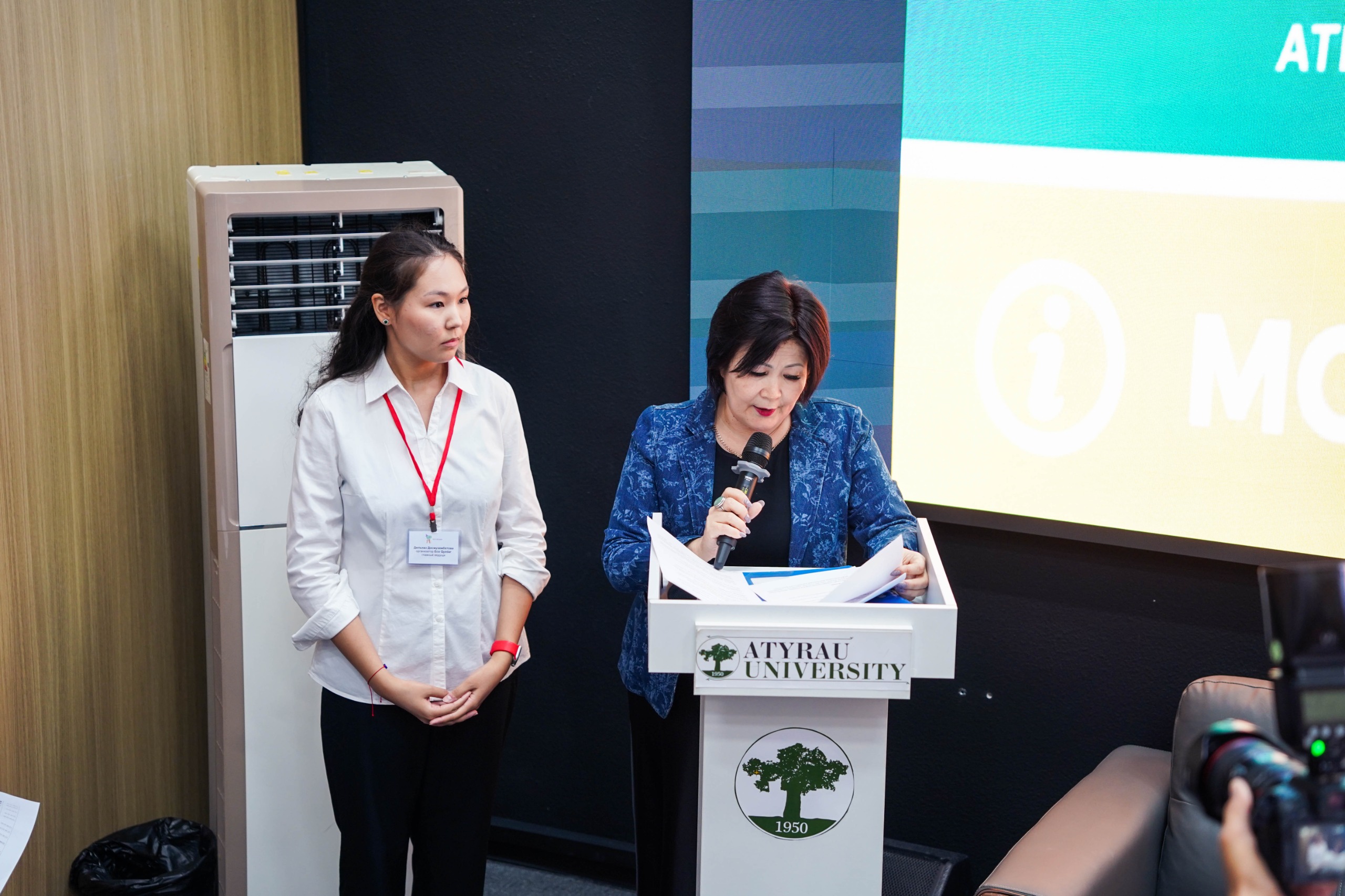 “ECO QYZDAR”: STUDENTS MEET WITH EXPERIENCED ENVIRONMENTAL PROFESSIONALS