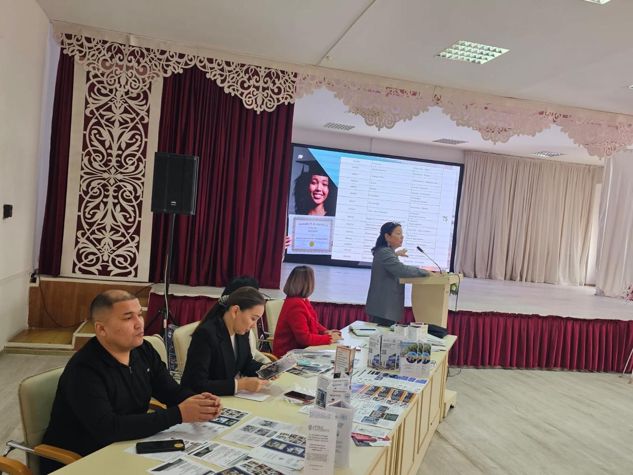 Бағдар беру жұмыстары жүргізілді