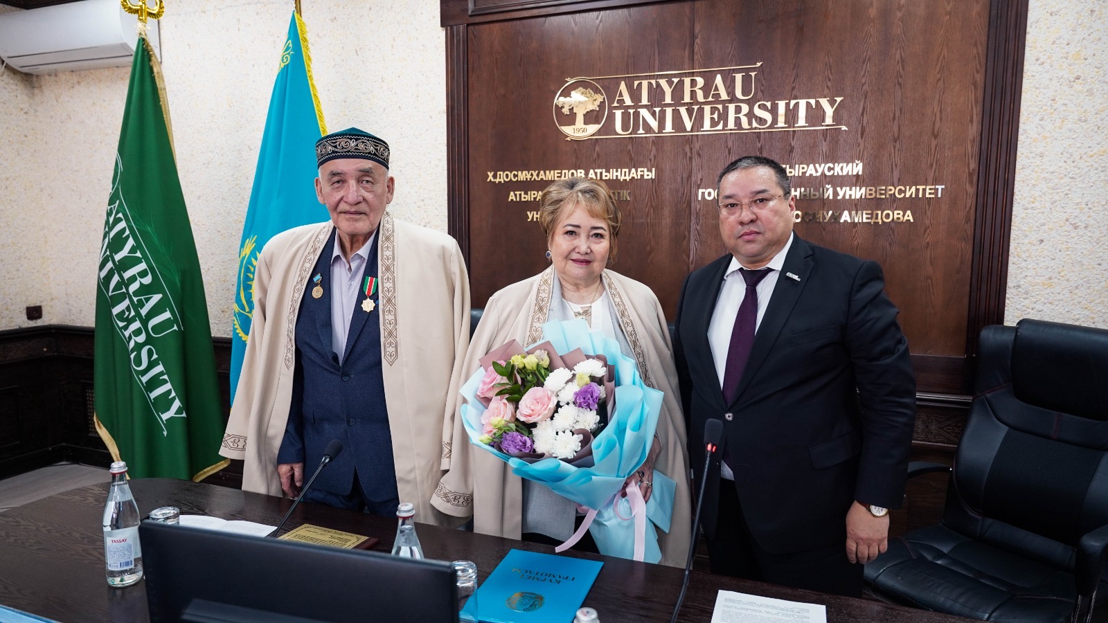 A Milestone of Science and Wisdom: Honoring Two Professors at Atyrau University