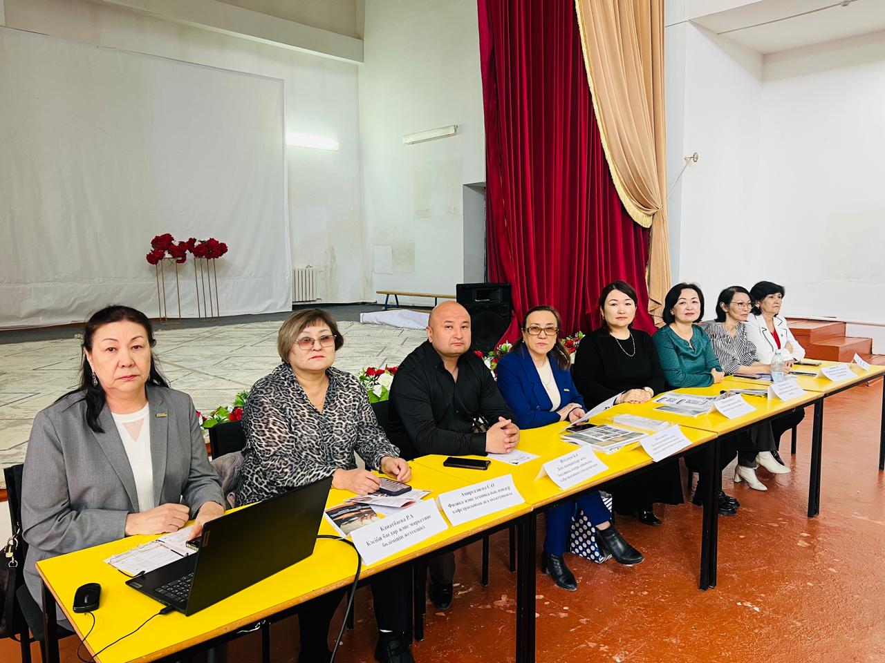 Құлсары қаласында мектеп түлектерімен кәсіби бағдар беру кездесуі өтті