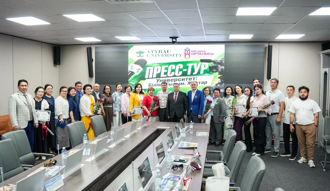 Атырау университетінде БАҚ өкілдеріне арналған пресс-тур өтті