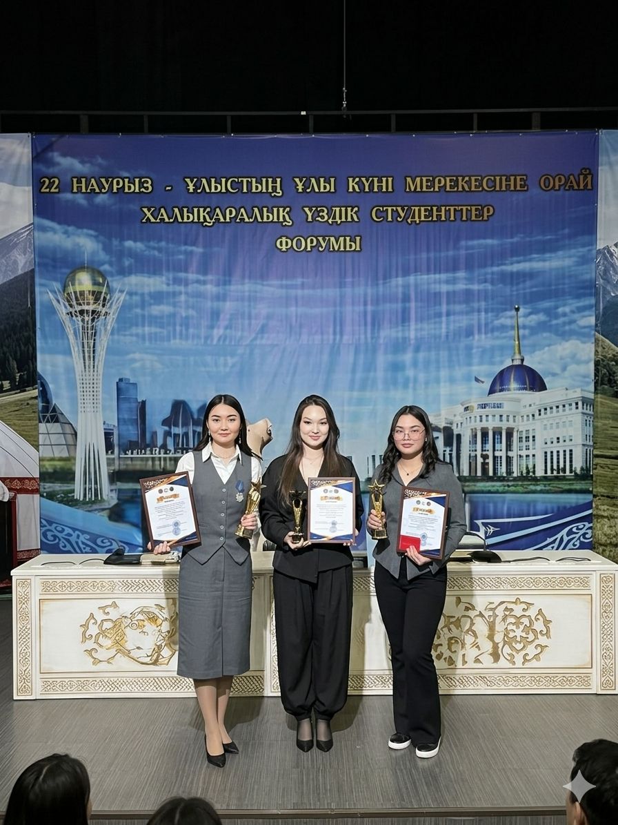 Астана төрінде студенттер жетістігі: «Үздік студенттер форумы» кәсіби дамуға жол ашты